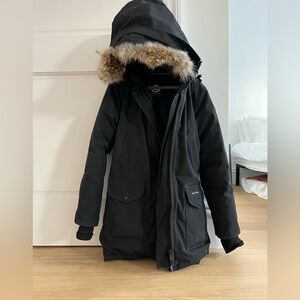 Canada Goose Black Trillium Heritage Parka size Smalll